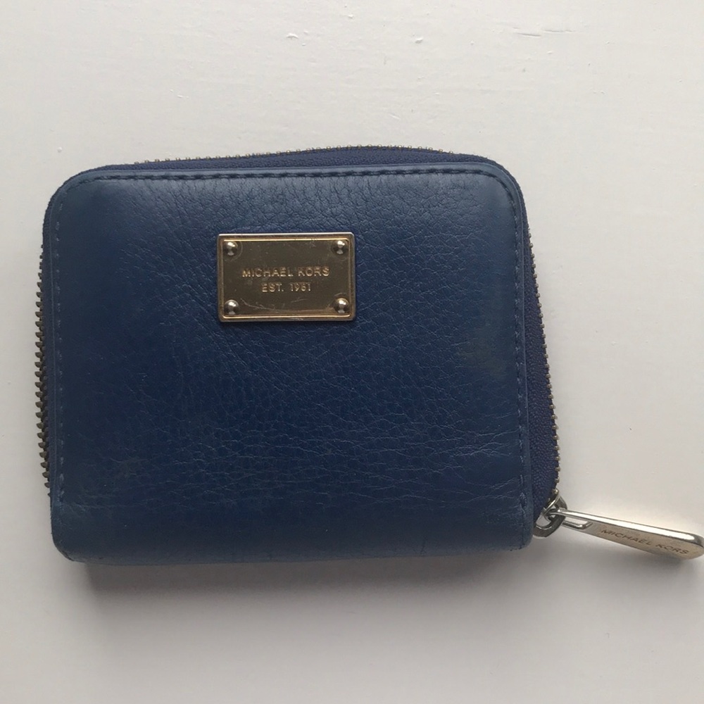 Michael Kors Blue Wallet